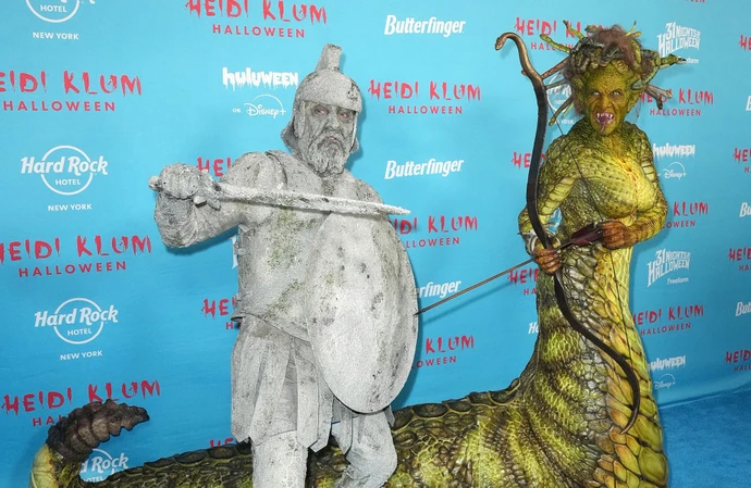 Heidi Klum and Tom Kaulitz went all out for Halloween