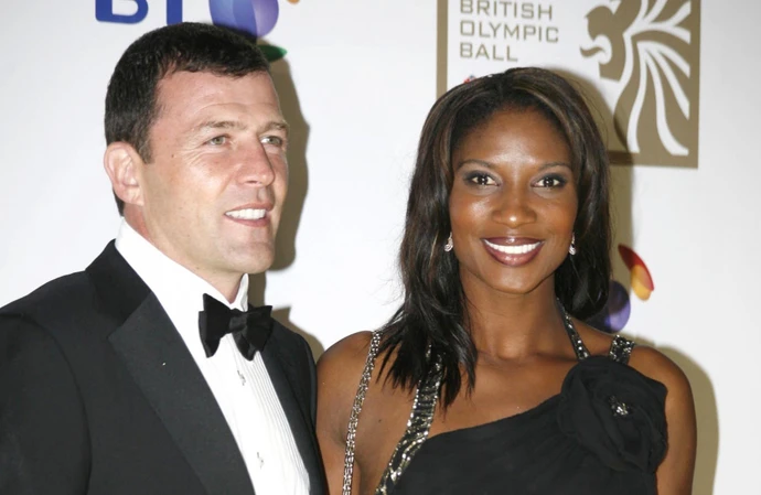 Olympic gold medallist Dame Denise Lewis secretly split from her music mogul husband Steve Finan two years ago