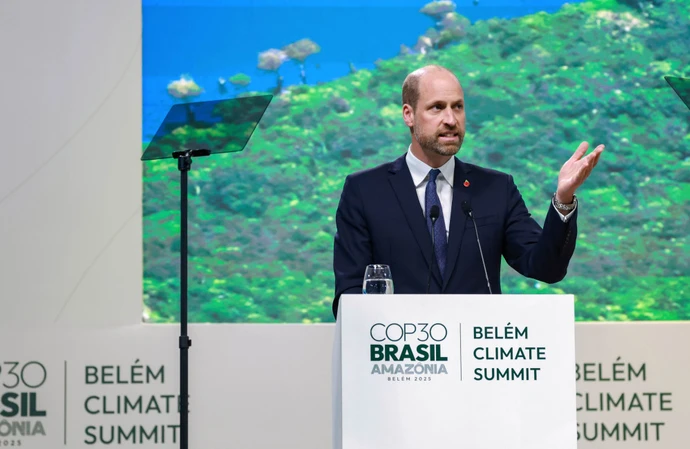 Prince William at Cop30
