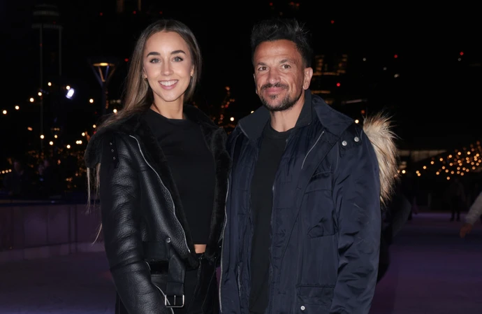 Emily and Peter Andre at Boots presents Glide at Battersea Power Station