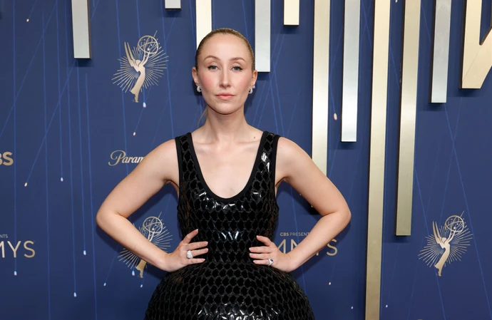 Erin Doherty at the Emmy Awards in Louis Vuitton