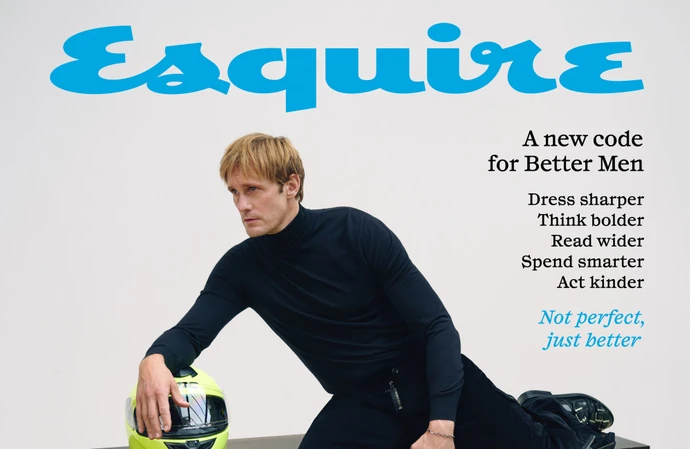 Alexander Skarsgaard photographed by Ben Parks for Esquire UK