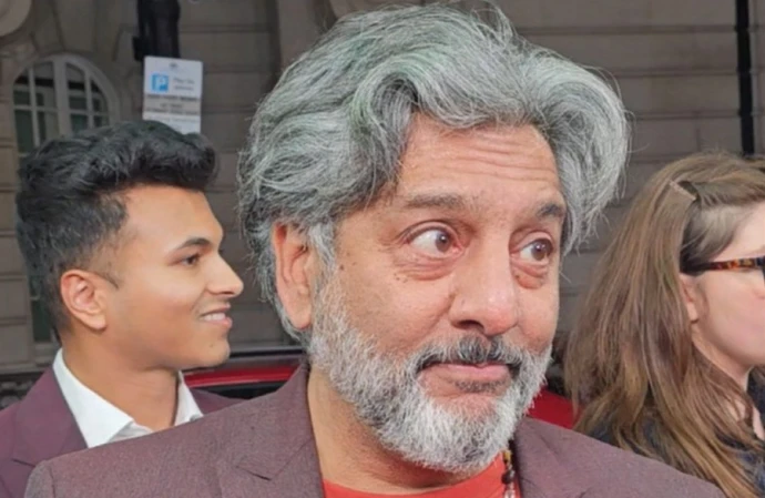 Nitin Ganatra at the Christmas Karma premiere