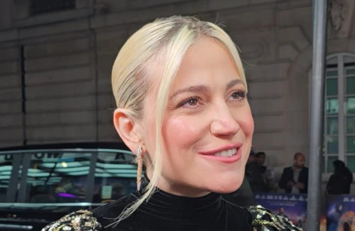 Pixie Lott at the world premiere of Christmas Karma at Curzon Mayfair Cinema