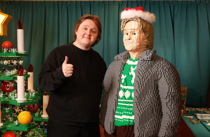 Lewis Capaldi has been replicated in LEGO