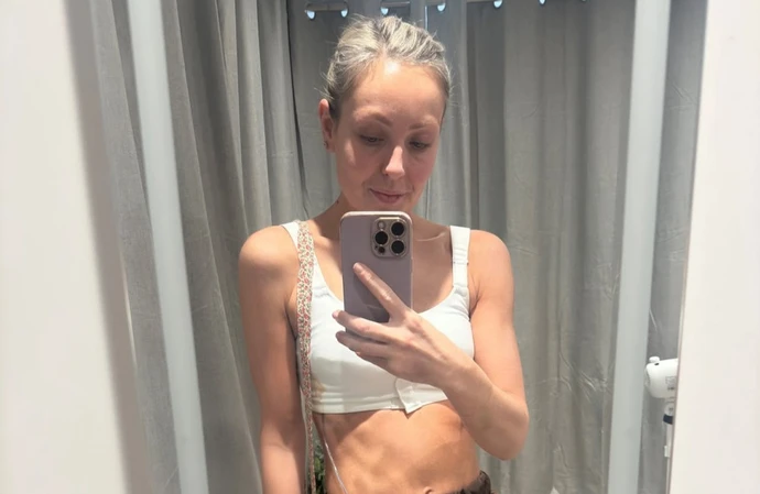 Amy Dowden's post-surgery selfie / © Instagram