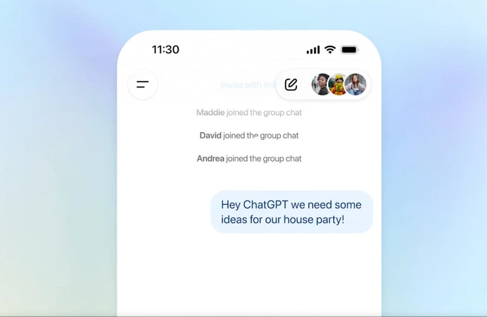 OpenAI is bringing group chats to ChatGPT