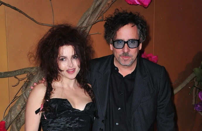 Tim Burton was 'sketching' while Helena Bonham Carter was giving birth