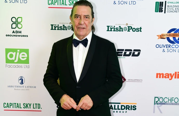 Ciaran Hinds was among the winners at the Irish Post Awards