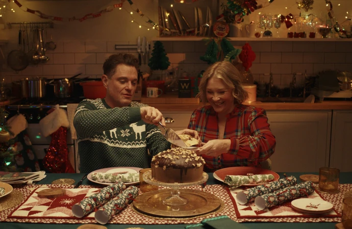 Mathew Horne and Joanna Page in How to Say It with Food / © Waitrose