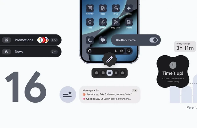 Google is rolling out its first big wave of new Android 16 features