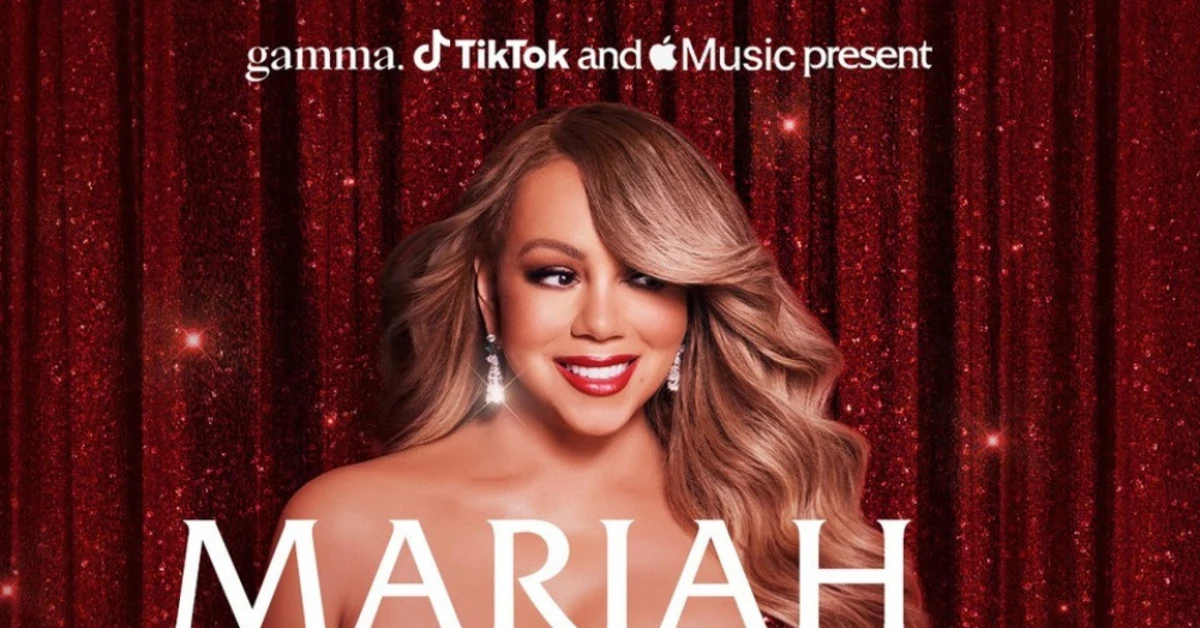 Mariah Carey announces live stream of final Vegas Here For It All Holiday Special show on TikTok and Apple Music