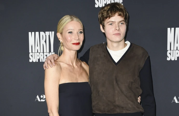 Gwyneth Paltrow took her son Moses Martin to the premiere of her movie Marty Supreme