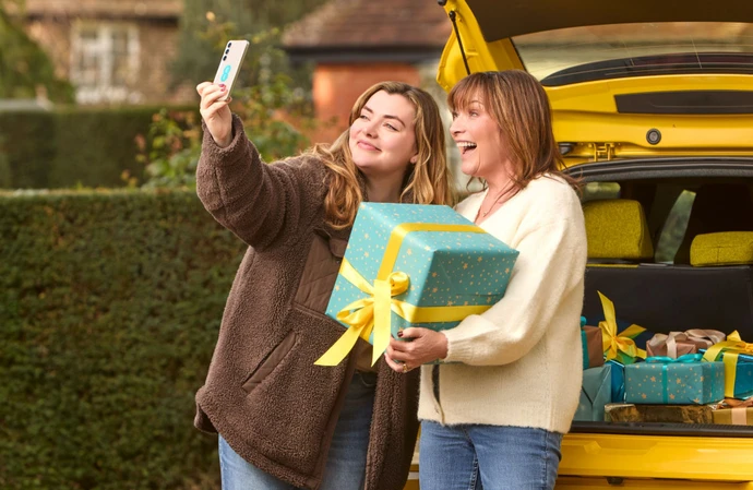 Lorraine Kelly and her daughter Rosie Smith will be spending Christmas together