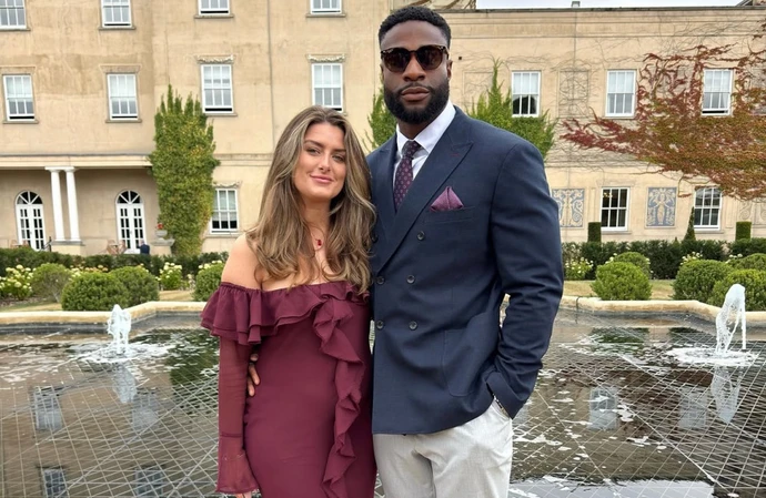 Ched Uzor and his fiancee in August / © Instagram