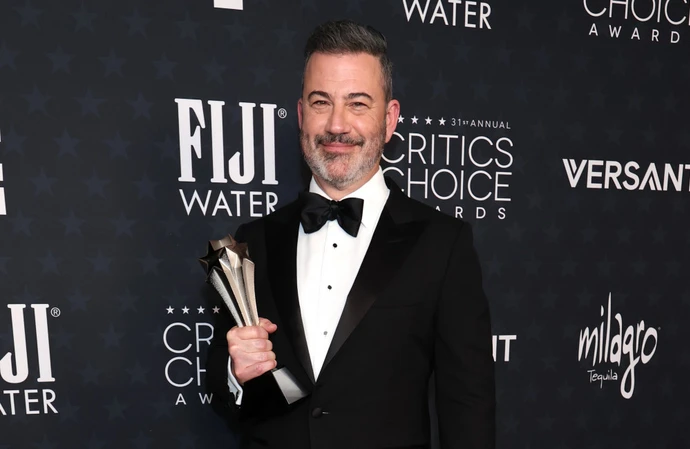 Jimmy Kimmel won the Best Talk Show accolade at the 2026 Critics Choice Awards