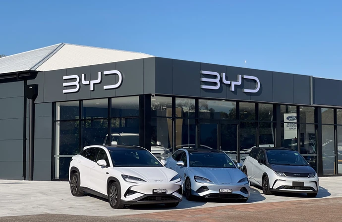 BYD has overtaken Tesla in terms of electric vehicle sales