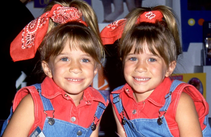Mary Kate and Ashley Olsen in Full House (1987 - 1995) 
