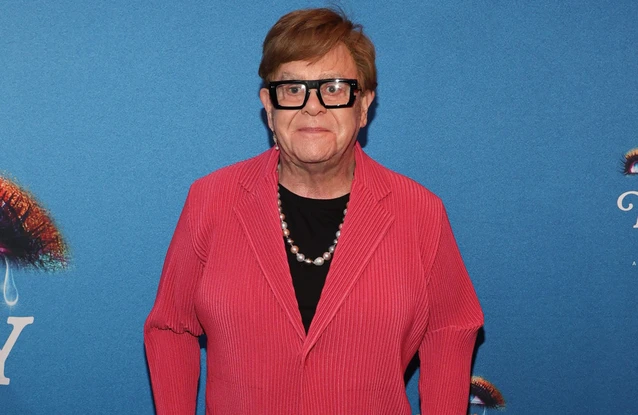 Sir Elton John's private jet had a close call when a 'huge hawk' dived at it