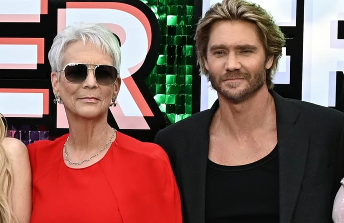 Jamie Lee Curtis and Chad Michael Murray at the Freakier Friday London premiere