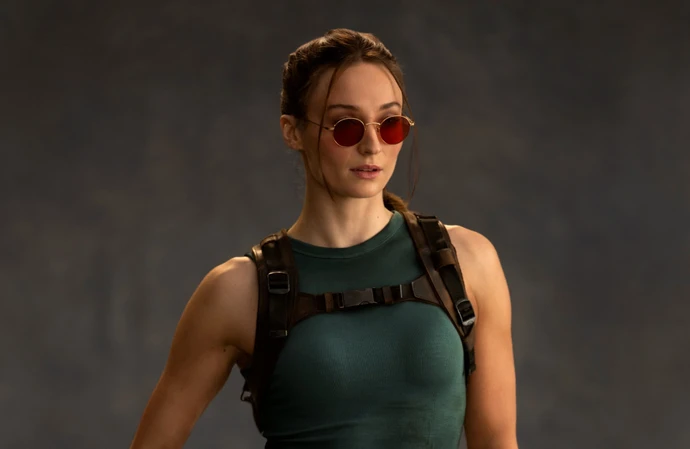 Sophie Turner as Lara Croft