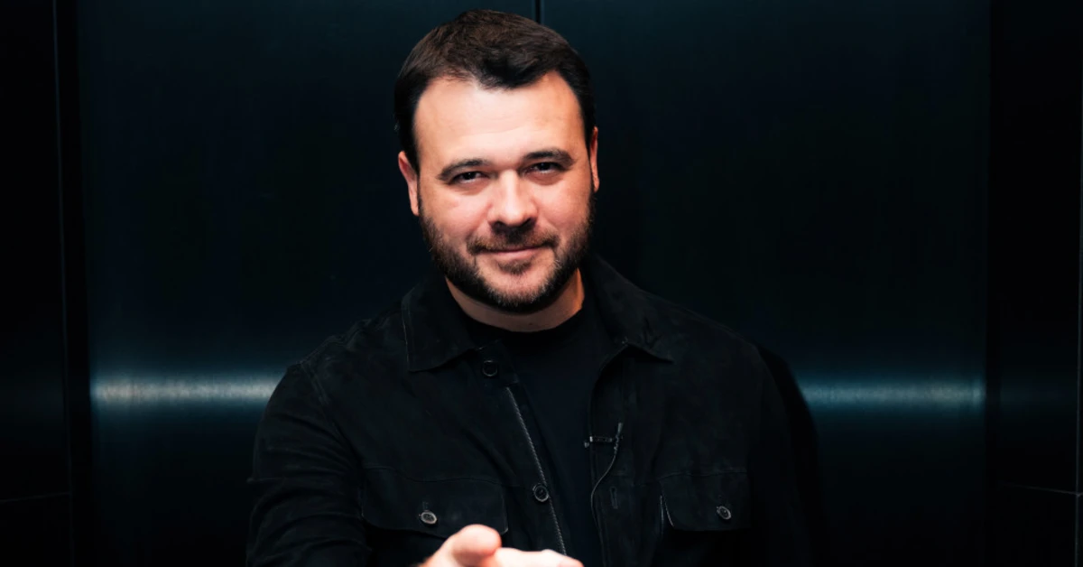 'You get a story about Whitney Houston, Michael Bublé...' Emin was in awe of legendary producer David Foster when recording new LP