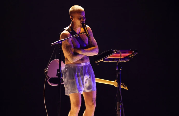 Justin Bieber performed at the Grammys in his underpants