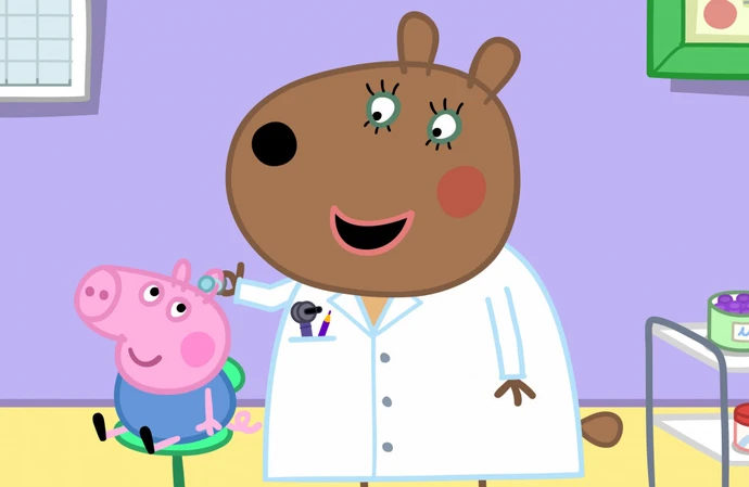 George Pig will be revealed to be moderately deaf in a new Peppa Pig Storyline featuring the voice of Gladiators star Jodie Ounsley