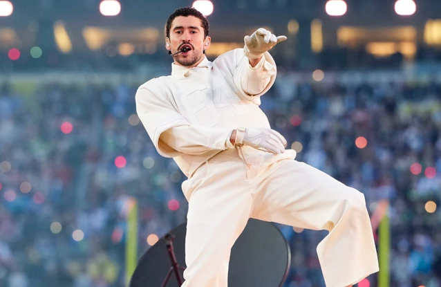 Bad Bunny no show de intervalo do Super Bowl