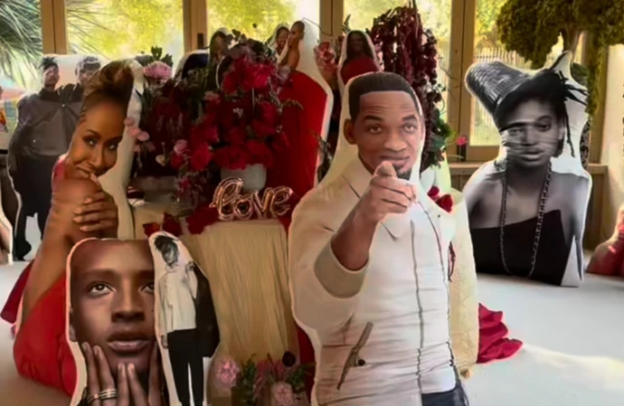 Will Smith's Valentine's Day pillow gift for Jada Pinkett Smith / © Instagram