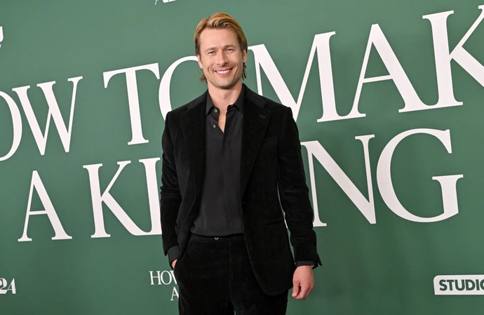 Glen Powell doesn't want people to worry about him