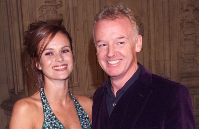 Amanda Holden with Les Dennis