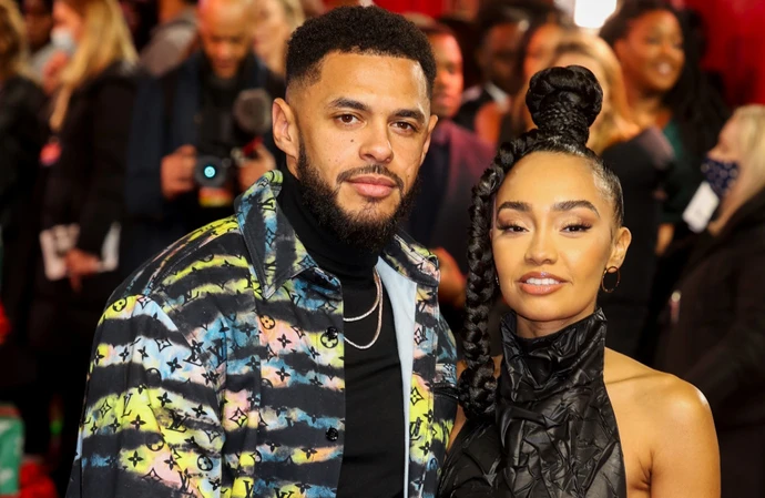 Andre Gray and his wife Leigh-Anne Pinnock