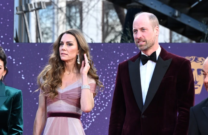 Prince and Princess of Wales at the BAFTA Awards