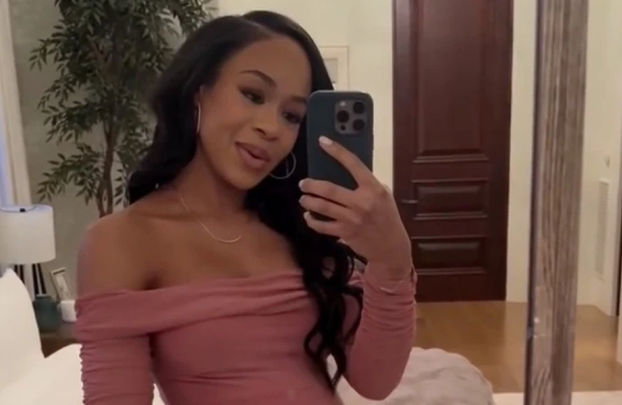 Martin Lawrence’s daughter has revealed the name of the baby she is expecting with Eddie Murphy’s son