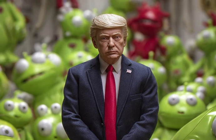 Donald Trump meets with Greenland politicians