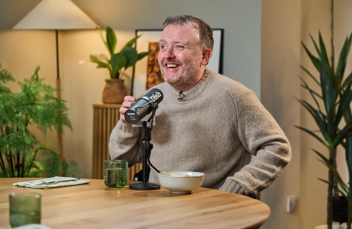Chris McCausland on the Dish from Waitrose podcast /© Dish/Waitrose/Cold Glass Productions