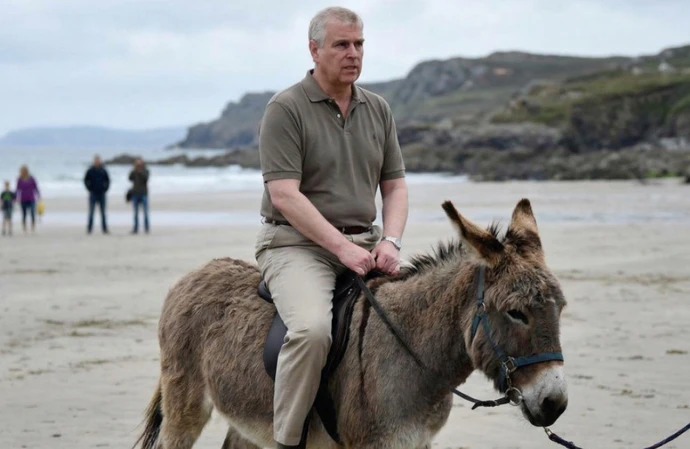 Andrew Mountbatten-Windsor has a new method of getting around