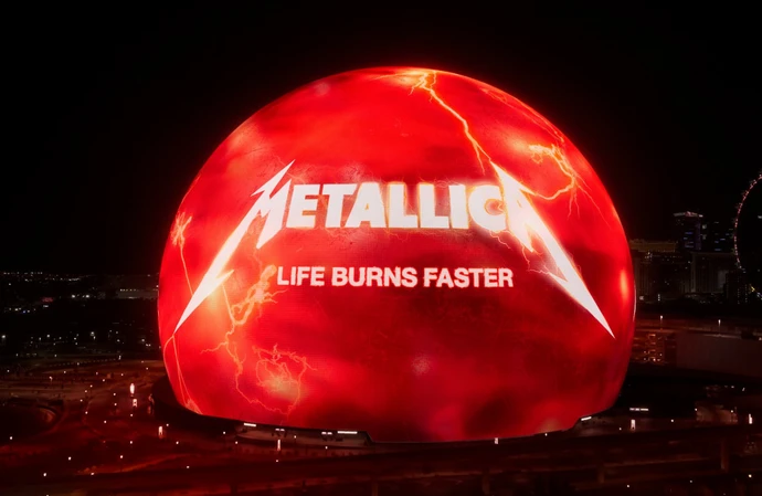 Metallica are headed to Las Vegas Sphere this October