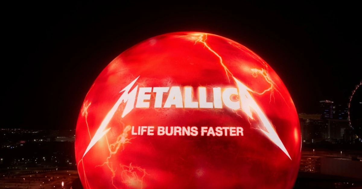 Metallica announce Las Vegas Sphere residency for 2026