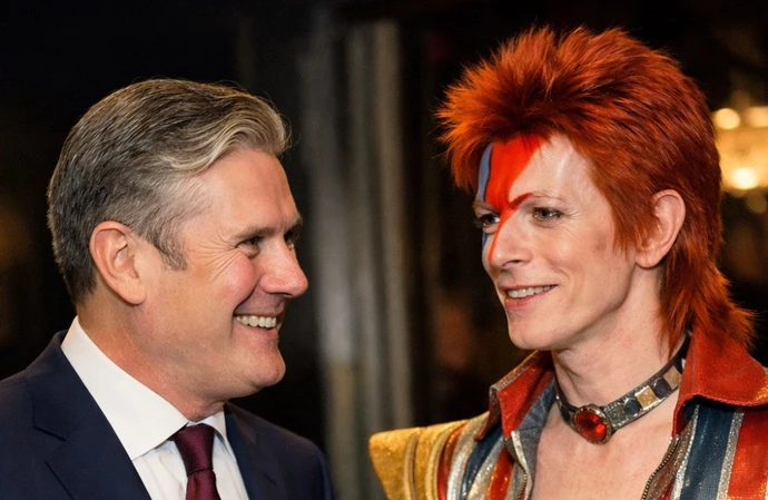 Sir Keir Starmer meets with Ziggy Stardust