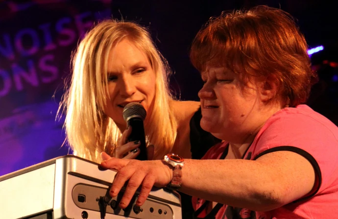 Jo Whiley and her sister Frances