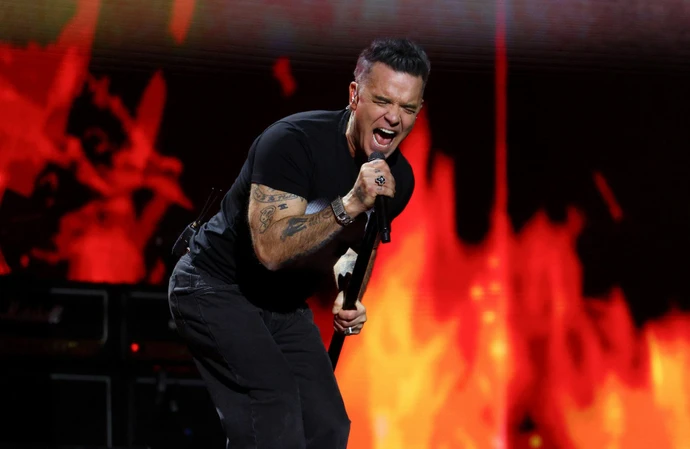 Robbie Williams led a fitting tribute to Ozzy Osbourne