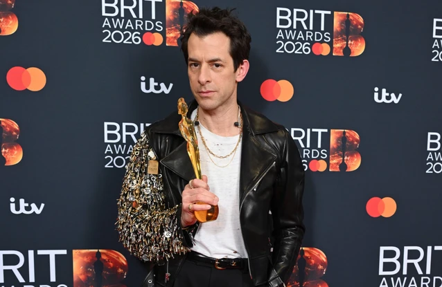 Mark Ronson took the Outstanding Contribution to Music gong at the BRIT Awards