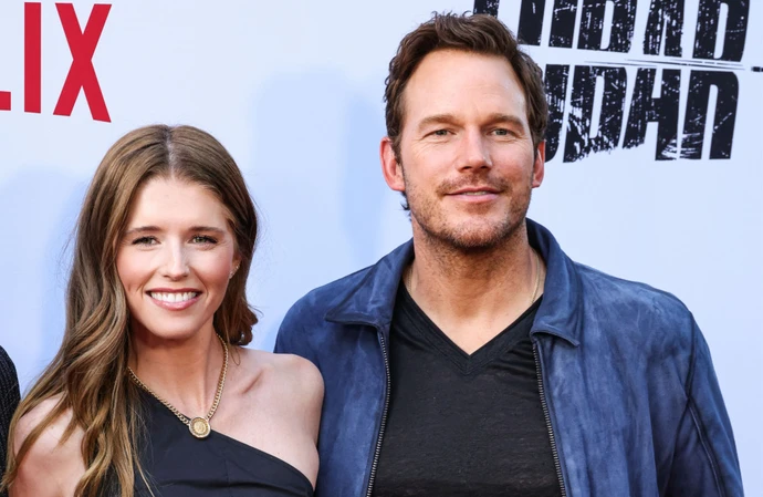 Katherine Schwarzenegger and her husband Chris Pratt