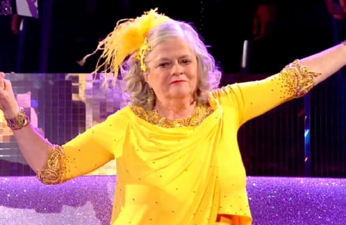 Ann Widdecombe on Strictly Come Dancing in 2010