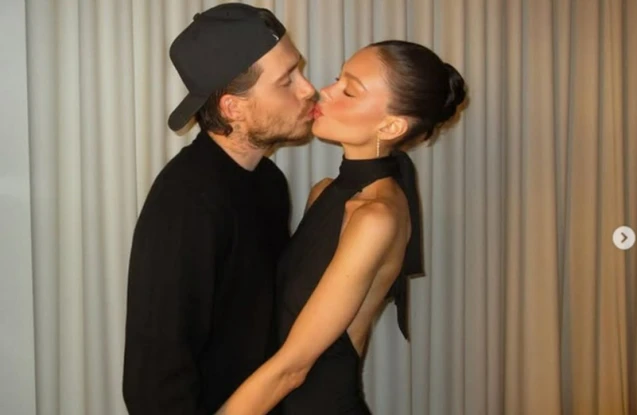 Brooklyn Beckham and Nicola Peltz Beckham (c) Instagram