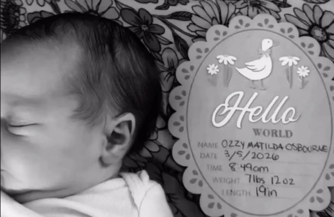 Jack Osbourne has named his daughter after late dad Ozzy