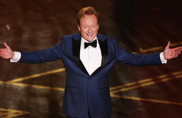 Conan O'Brien returned as Oscars host