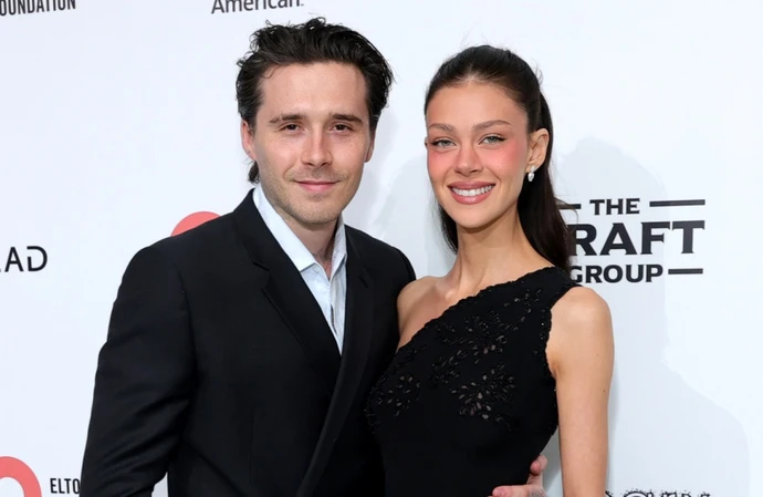 Brooklyn and Nicola Peltz Beckham at Oscars viewing party